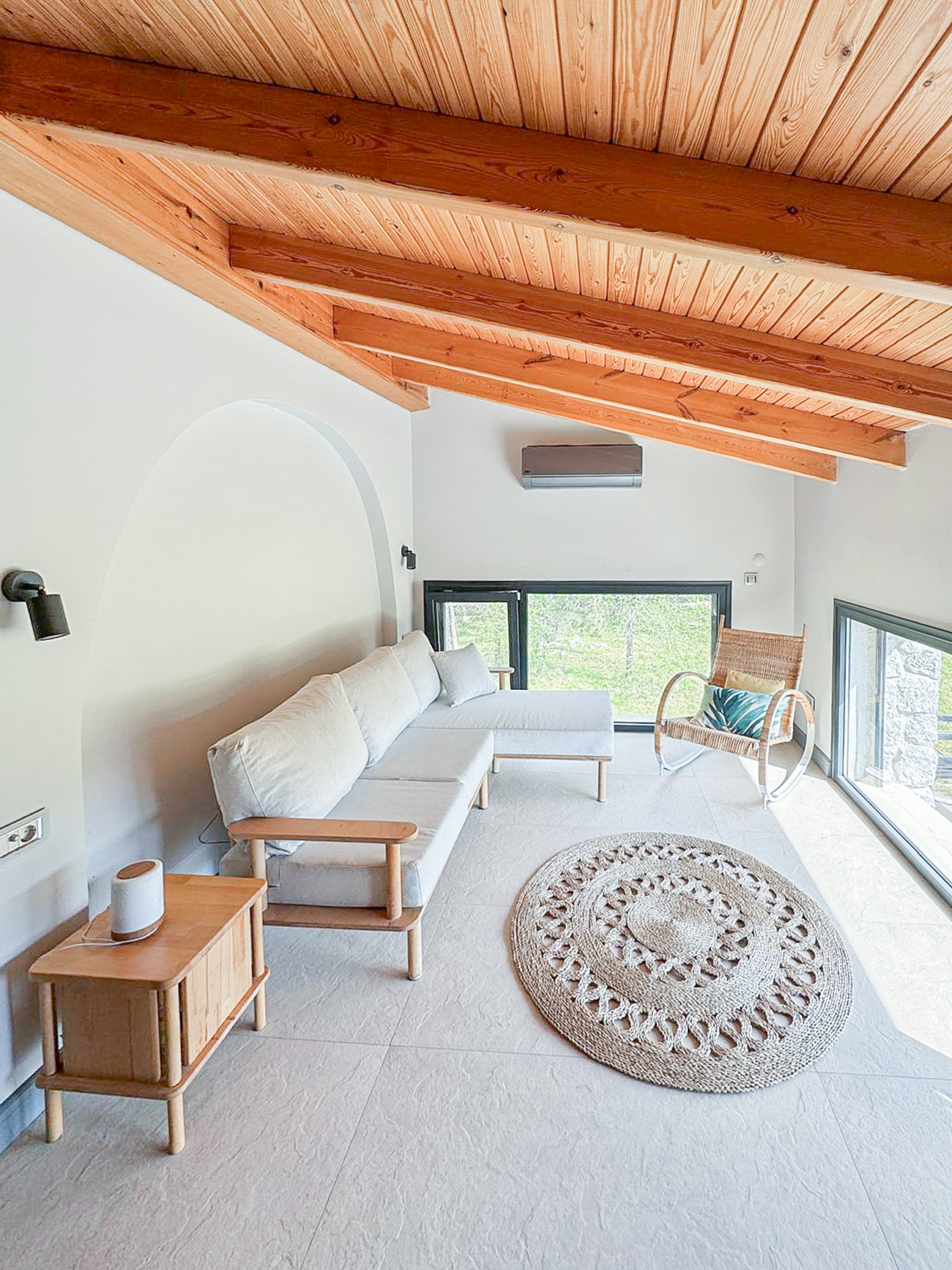 Akyaka Yakını Havuzlu Taş Villa | Full Eşyalı Kiralık