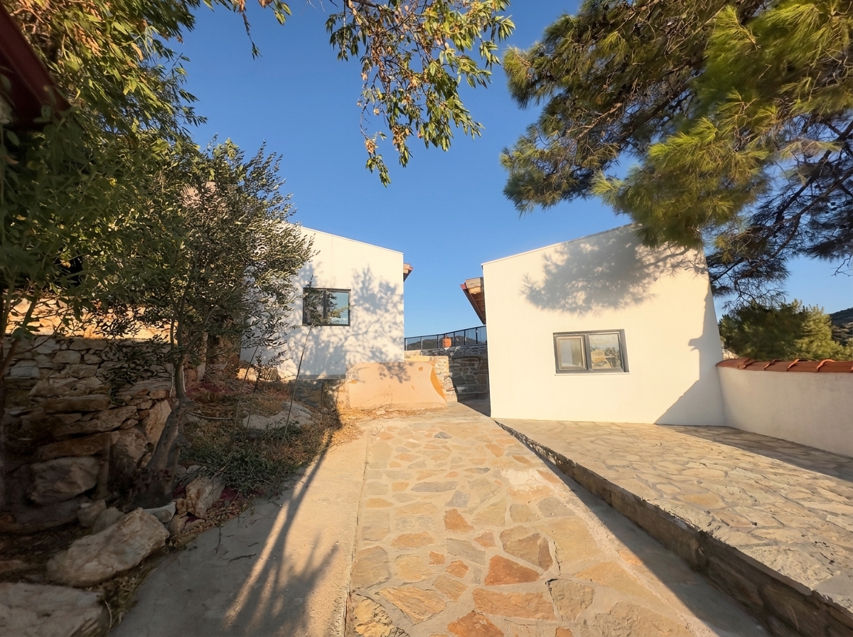 1 Datça Cumalıda 1+1 ve 1+0 Taş Evler | 130 m² Arsa | Resmi