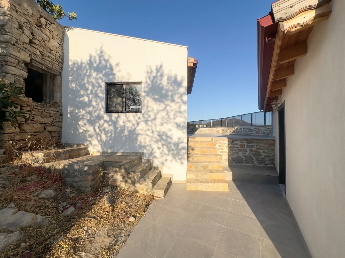 14 Datça Cumalıda 1+1 ve 1+0 Taş Evler | 130 m² Arsa | Resmi