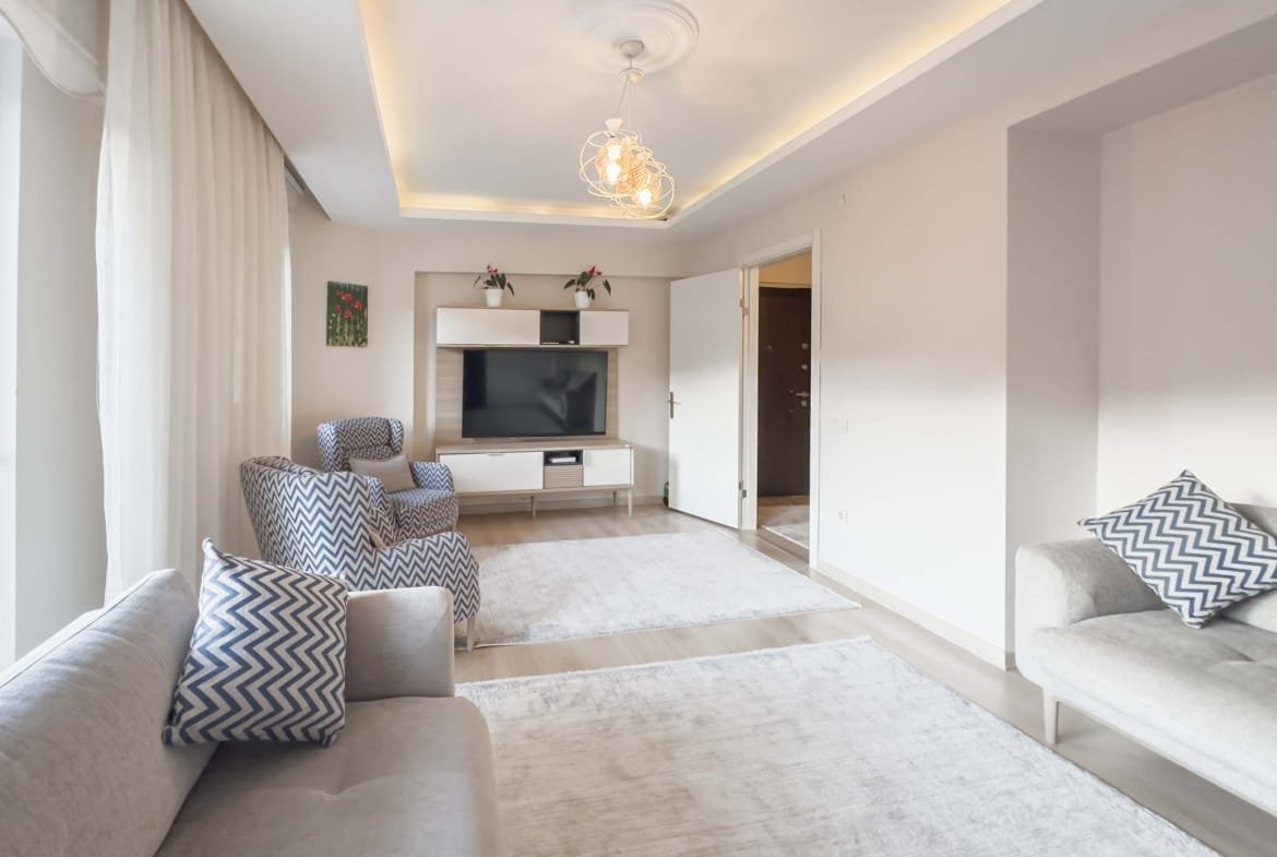 İçmeler satılık daire geniş salon