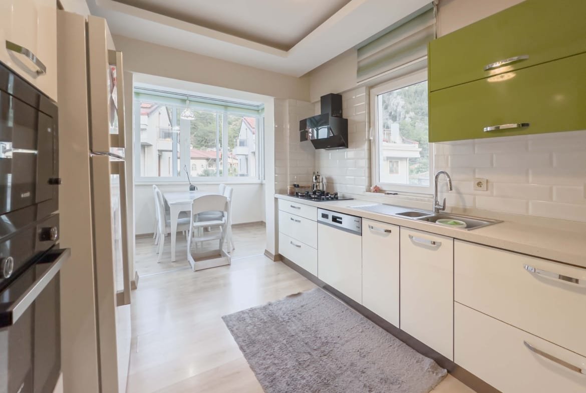 İçmeler 135 m² net dubleks daire