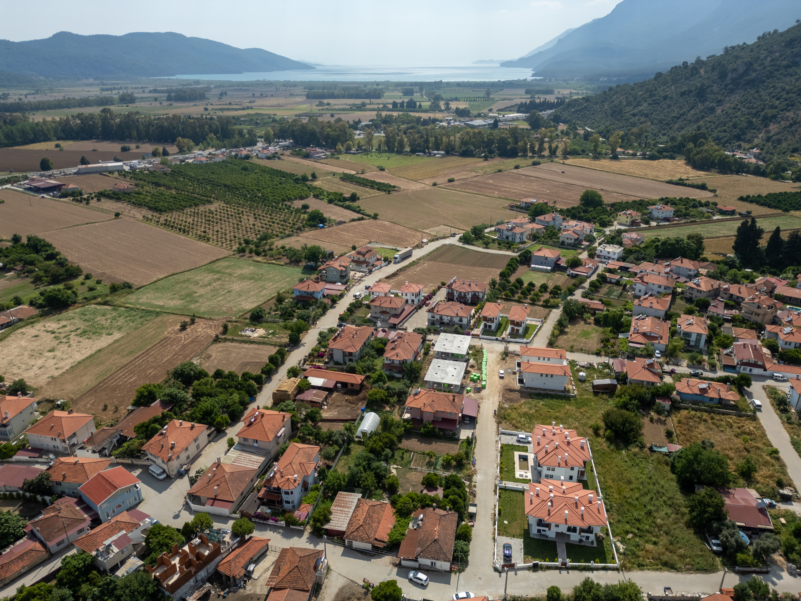 DJI_0439-HDR Ula Gökovada Havuzlu Müstakil 3+1 Sıfır Villa