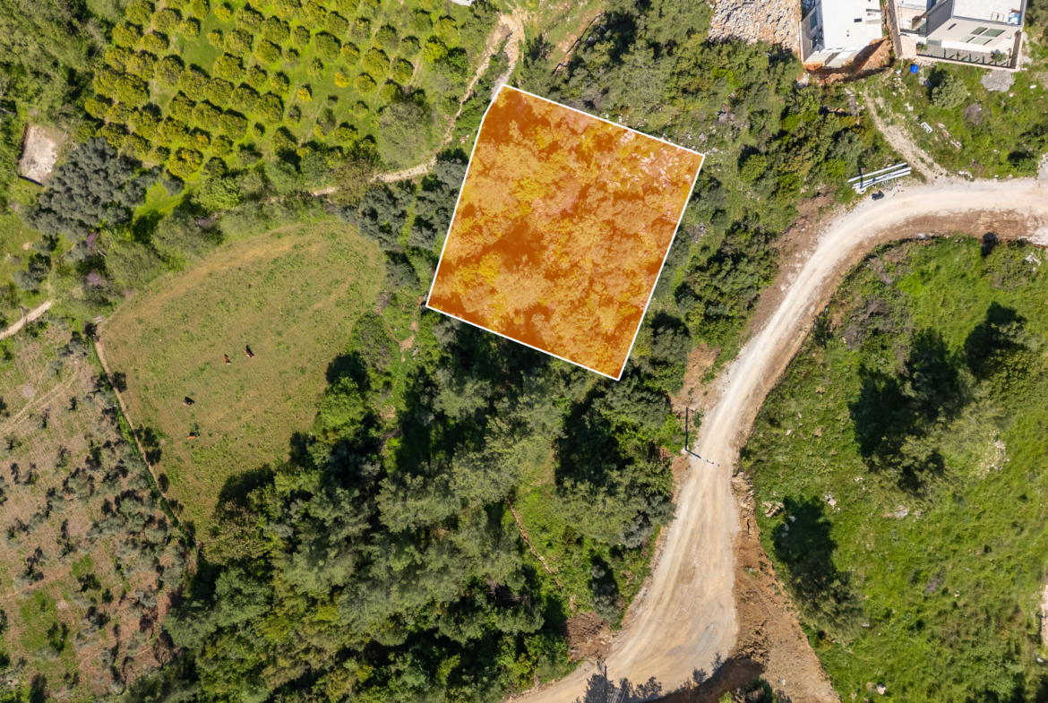 Ula Çıtlık’ta Yerleşime Yakın 503 m2 Satılık Villa Arsası