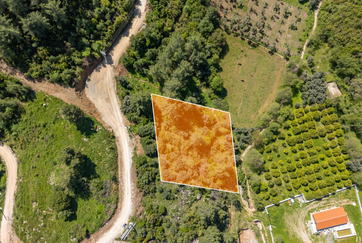 Ula Çıtlık’ta Yerleşime Yakın 503 m2 Satılık Villa Arsası