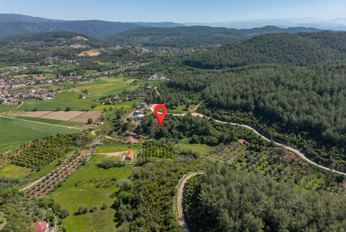 Ula Çıtlık’ta Yerleşime Yakın 503 m2 Satılık Villa Arsası