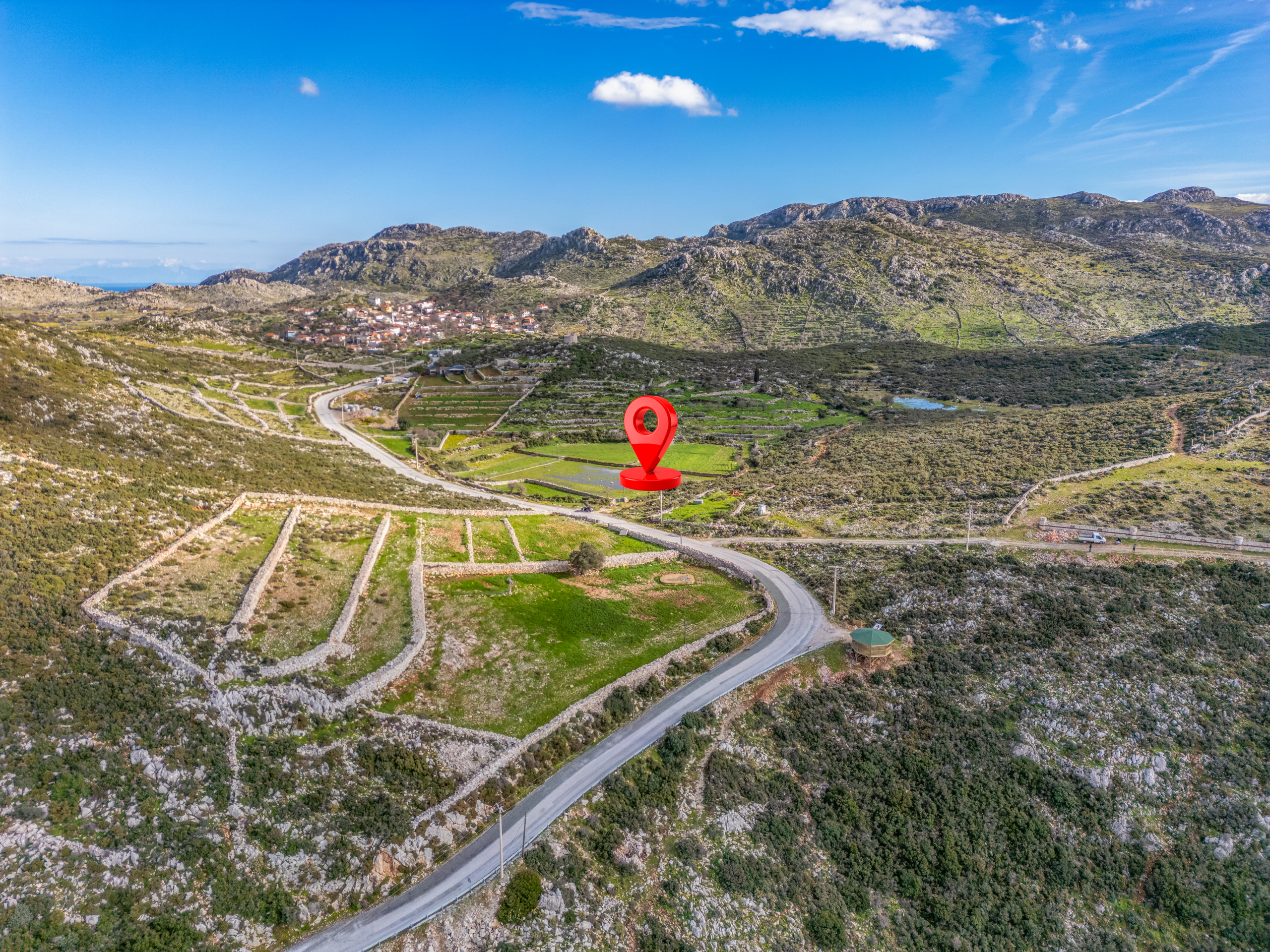 DJI_0683-Edit Taşlıca Söğüt Sınırında Merkeze Yakın Müstakil Tapulu Tarla
