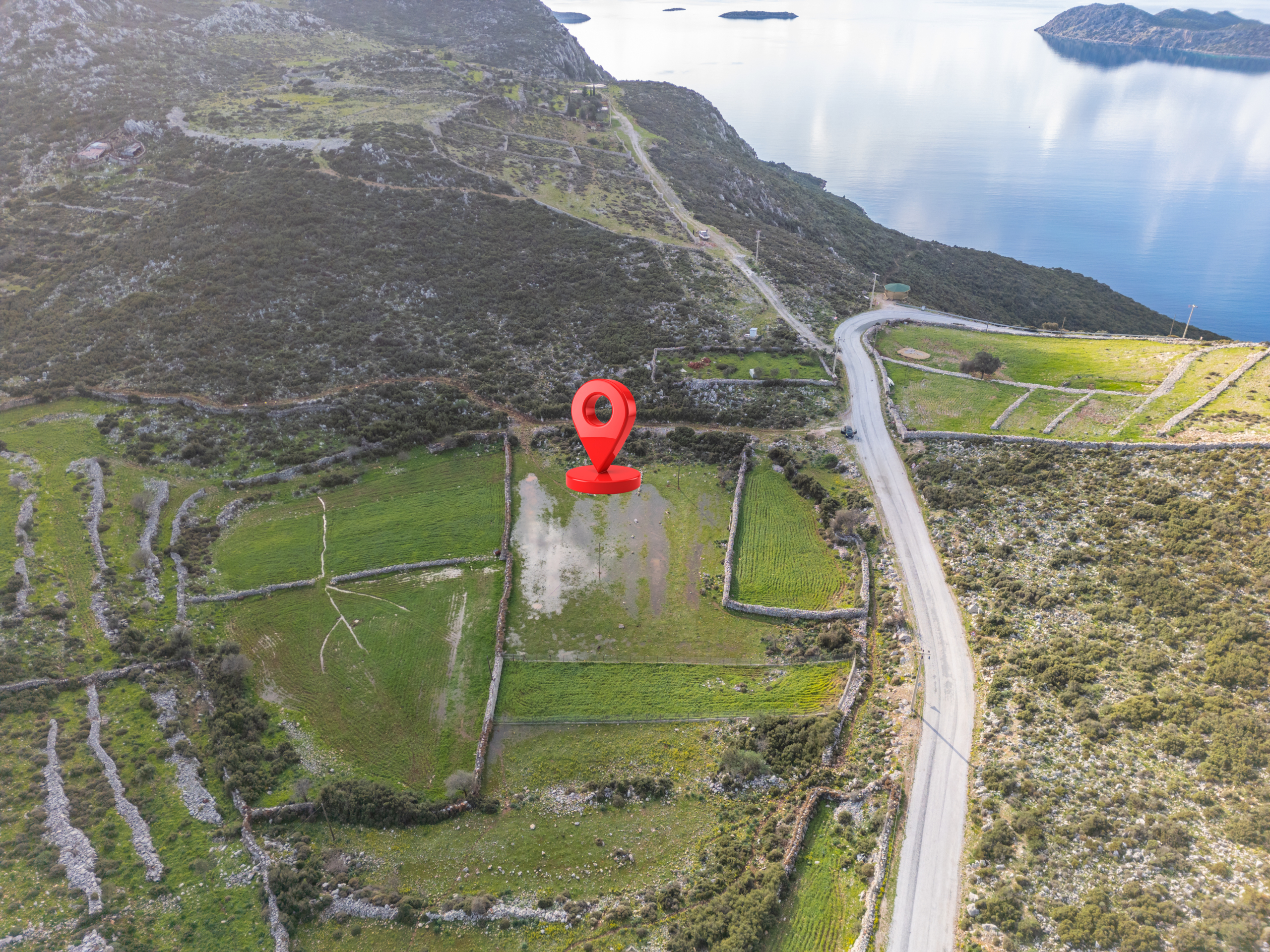 DJI_0695-Edit Taşlıca Söğüt Sınırında Merkeze Yakın Müstakil Tapulu Tarla