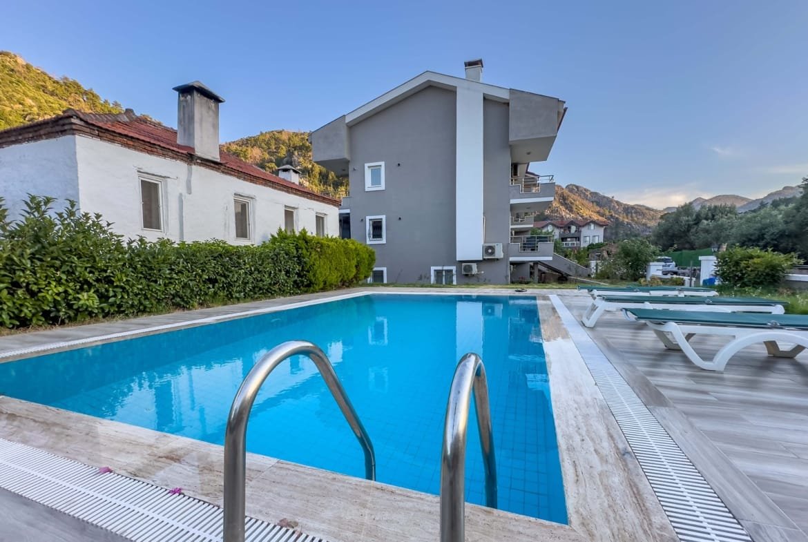 Marmaris İçmeler Satılık 3+1 Dubleks | Havuzlu Site 135 m²