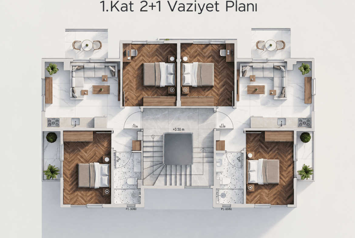 Ula Gökovada Fiyatlar Artmadan Projeden Havuzlu Daireler