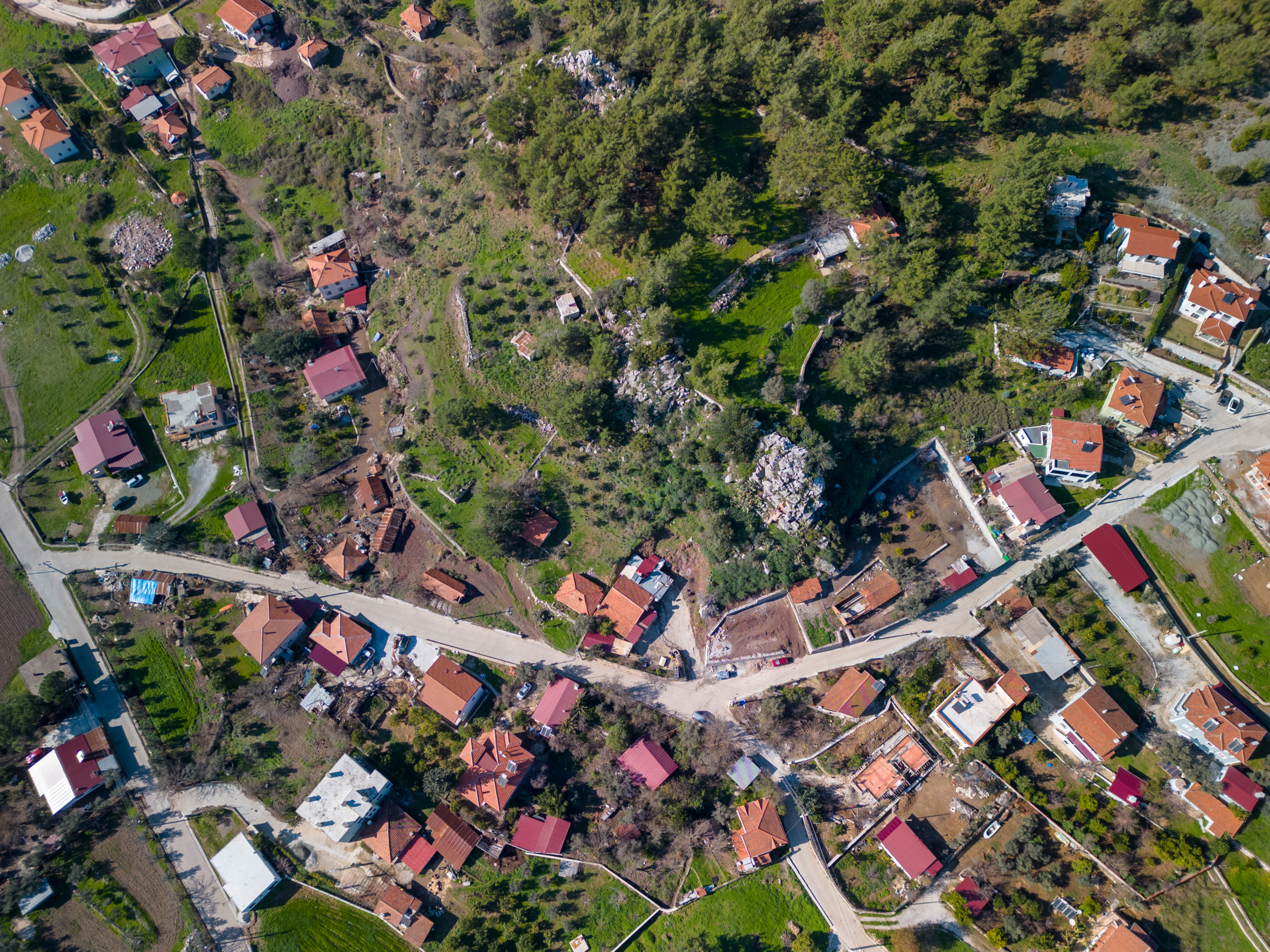 Marmaris Hisarönünde Deniz Manzaralı | Köy İçi İmarlı | 2.214 m2