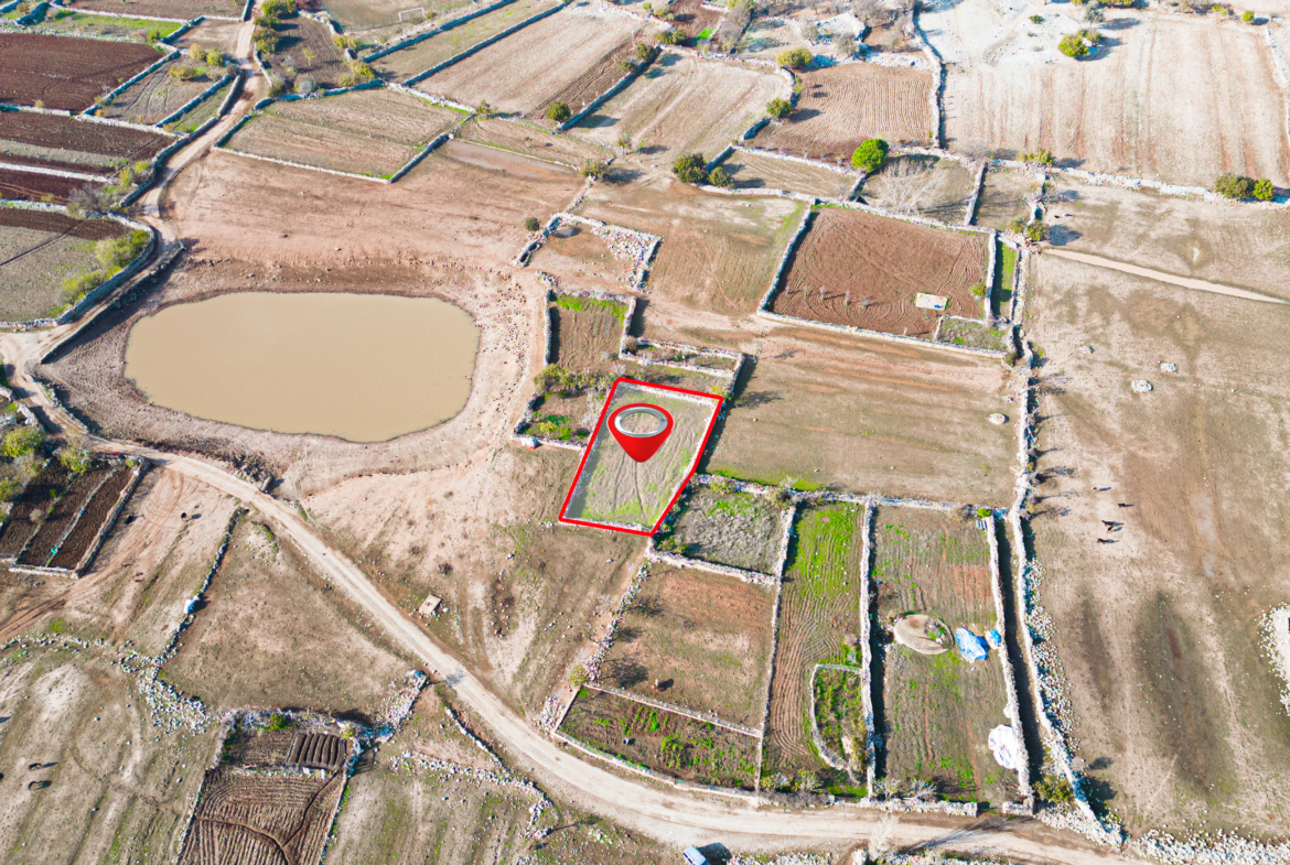 Marmaris Taşlıcada 638 m² Müstakil Tapulu Satılık Tarla