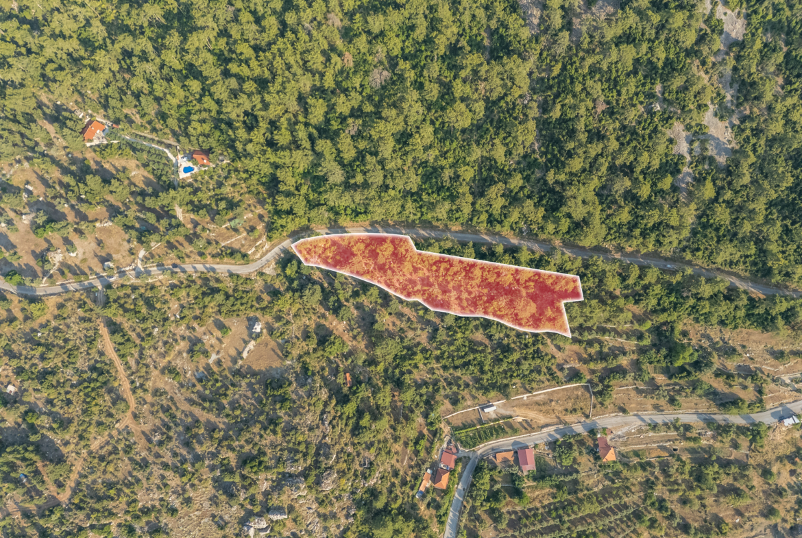 Marmaris Bayırda Çiftlik Koyu Yolu Üzeri 6.713 m2 Arazi