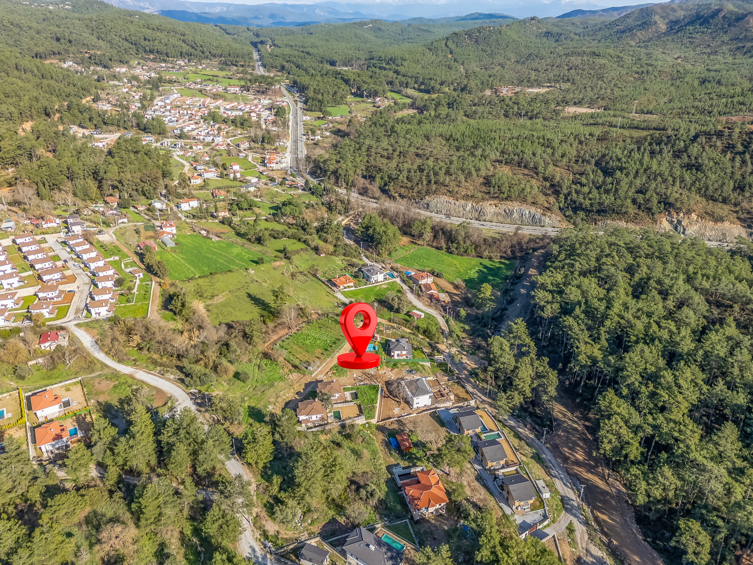 DJI_0569-HDR-Edit Marmaris Çetibeli’de 1.293 m2 Köşe Parsel 2 Villa İmarı