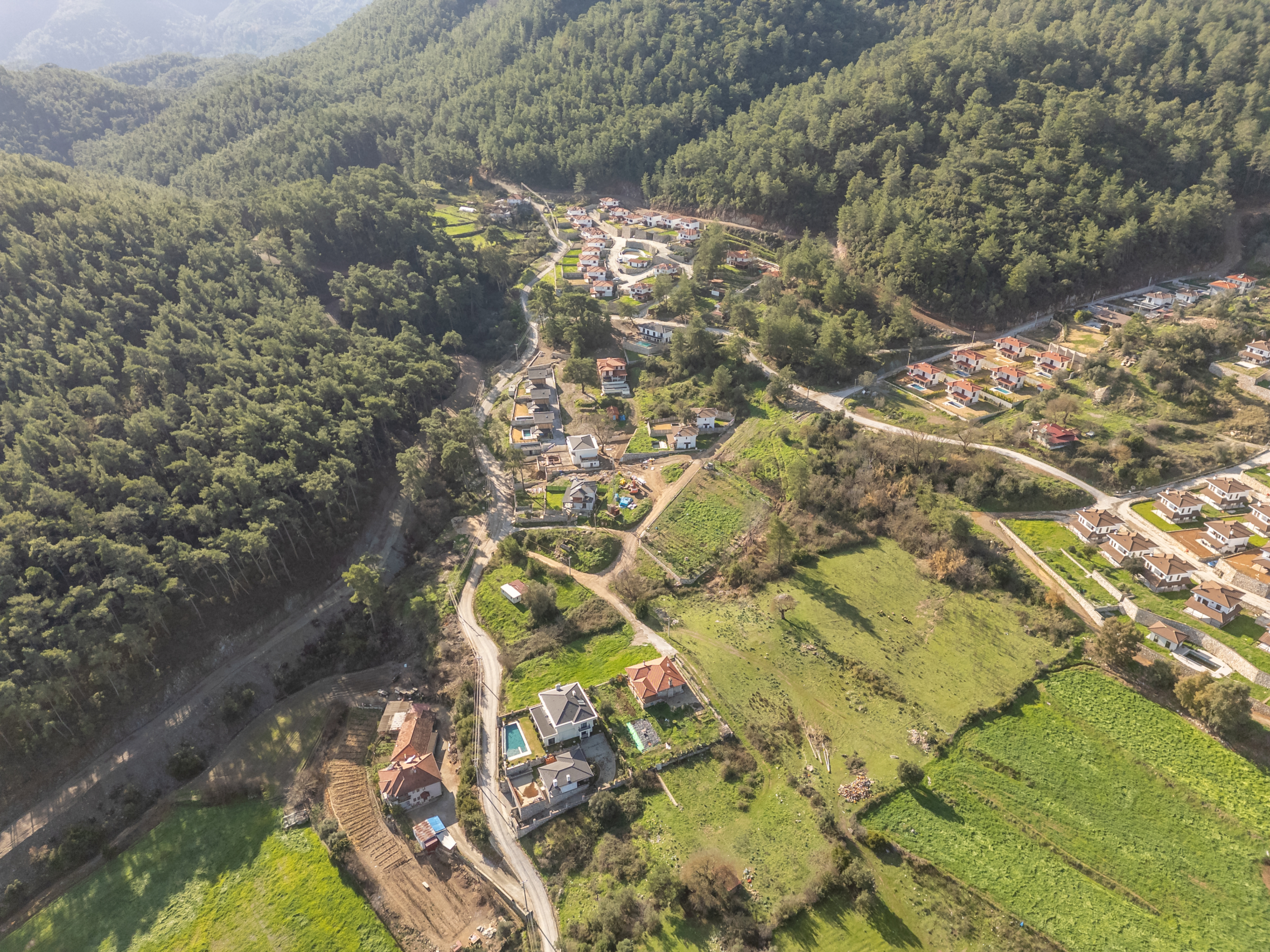 DJI_0590-HDR Marmaris Çetibeli’de 1.293 m2 Köşe Parsel 2 Villa İmarı
