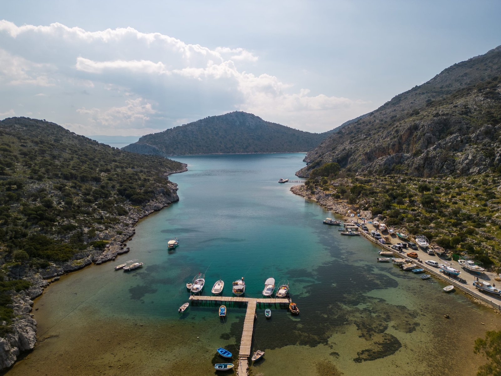 DJI_0620-HDR Marmaris Taşlıca’da Kadastral Yola Cepheli Yatımlık Tarla