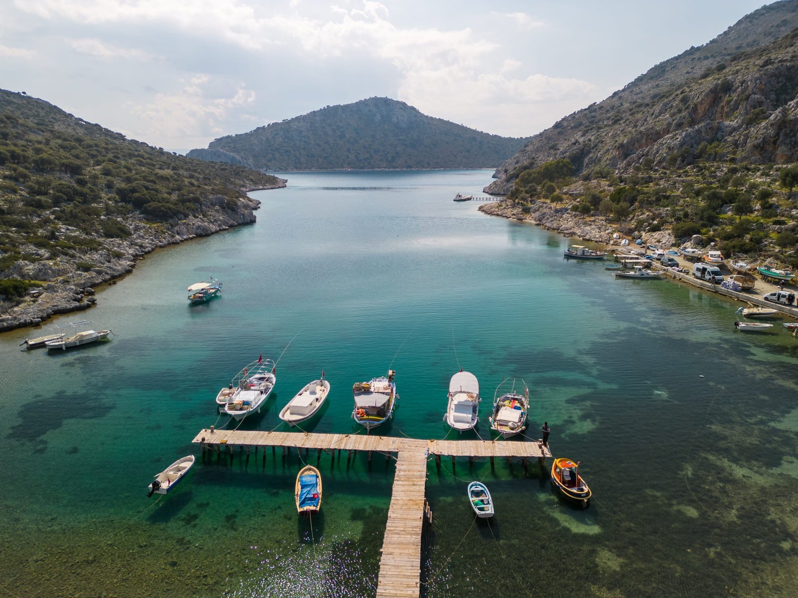 DJI_0634-HDR Marmaris Taşlıca’da Kadastral Yola Cepheli Yatımlık Tarla