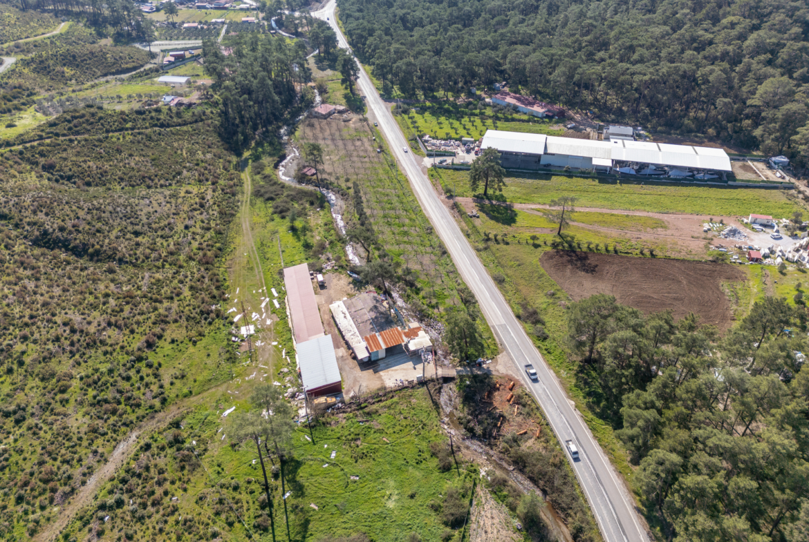 Marmaris Karayolu Üzeri Satılık 5.300 m² Yatırımlık Kupon Arazi