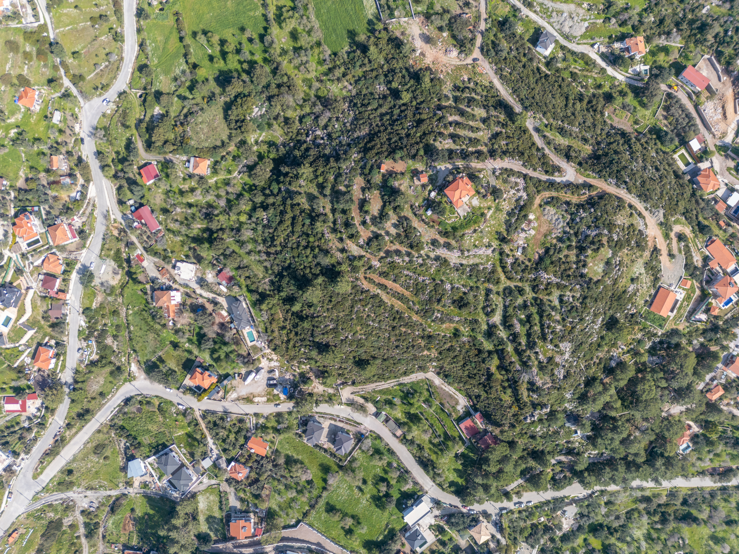 DJI_0852 Marmaris Söğütte Deniz ve Cumhuriyet Manzaralı 3.914 m² Arazi