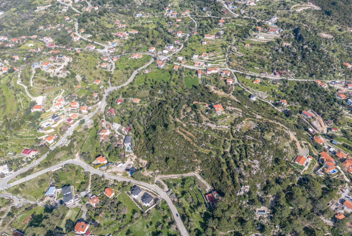 Marmaris Söğütte Deniz ve Cumhuriyet Manzaralı 3.914 m² Arazi