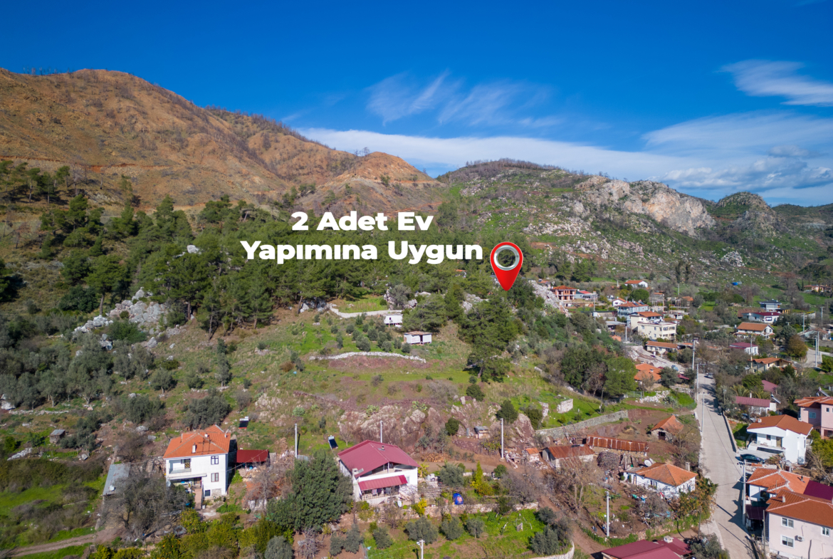 Marmaris Hisarönünde Deniz Manzaralı | Köy İçi İmarlı | 2.214 m2