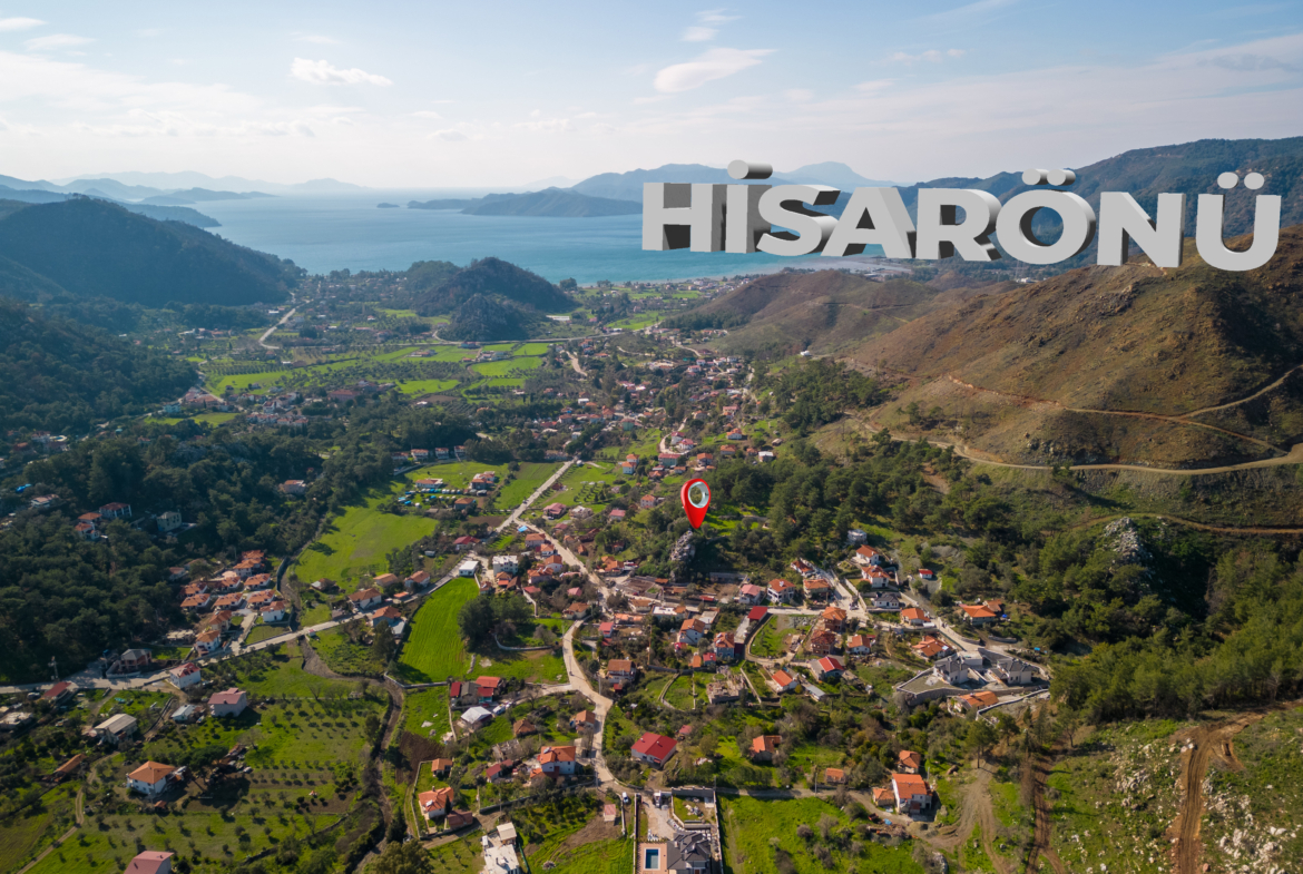 Marmaris Hisarönünde Deniz Manzaralı | Köy İçi İmarlı | 2.214 m2