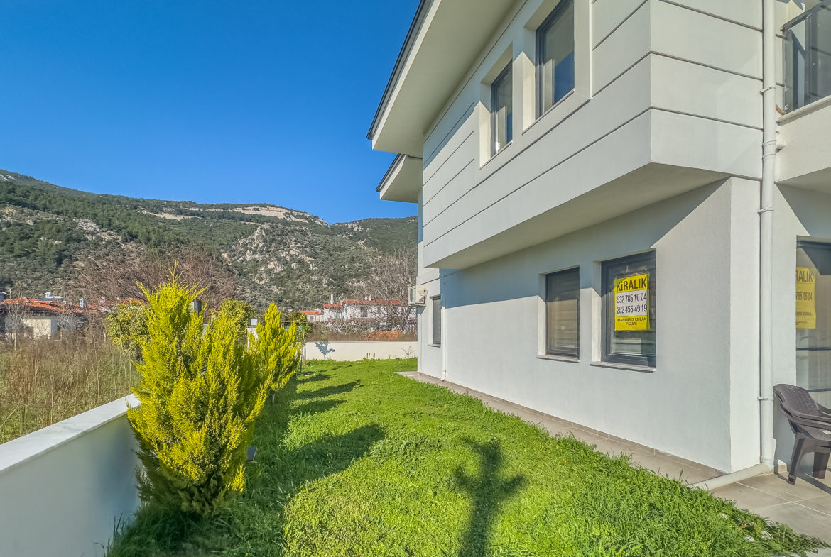 Ula Gökovada Havuzlu Sitede 1+1 Eşyalı Satılık Daire