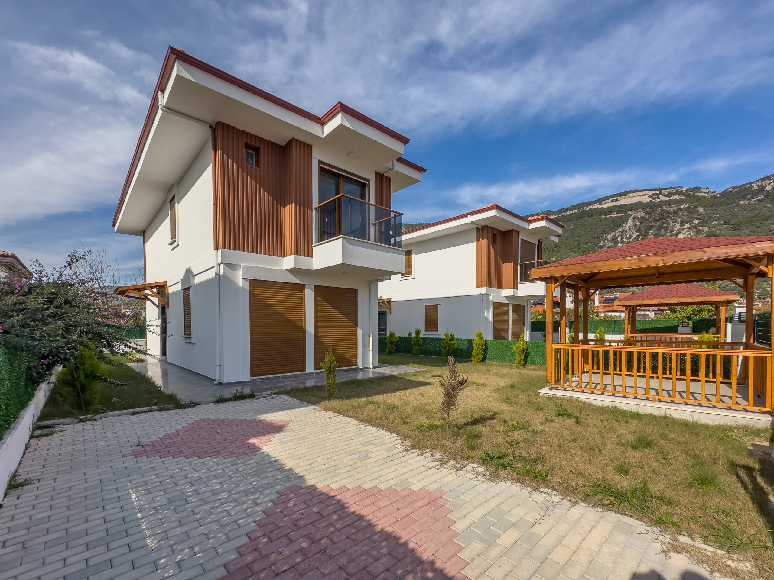 Akyaka Girişinde Gökova Mahallesinde Müstakil 3+1 Satılık Villa