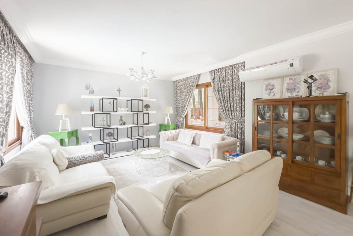 Marmaris İçmeler’de Havuzlu Site İçerisinde Eşyalı Kiralık 3+1 Bahçe Dubleksi