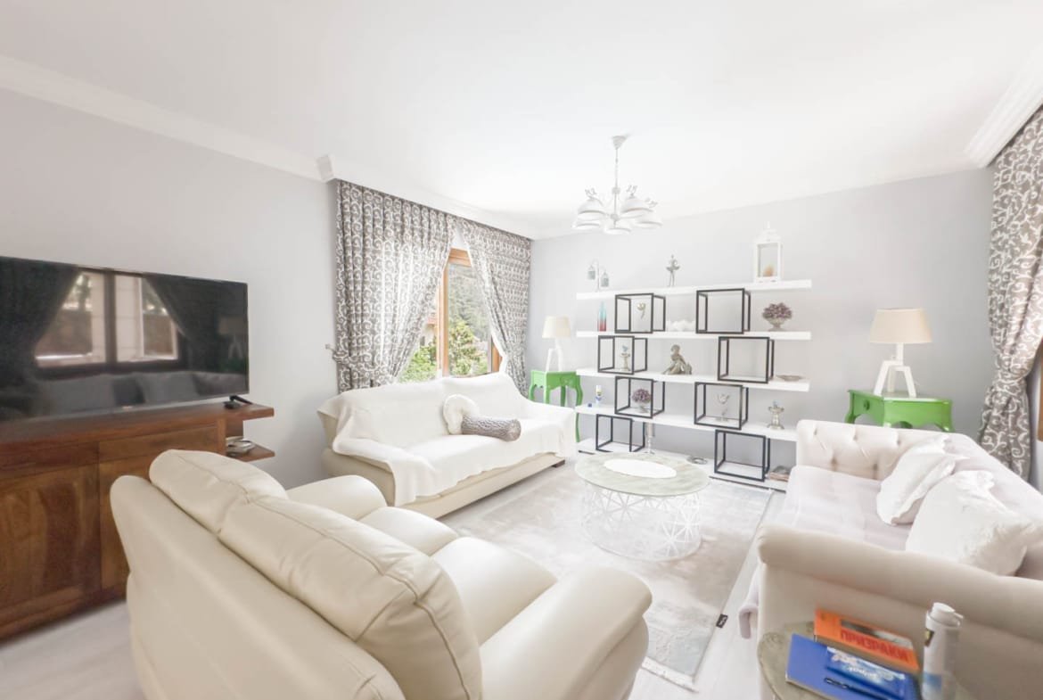 Marmaris İçmeler’de Havuzlu Site İçerisinde Eşyalı Kiralık 3+1 Bahçe Dubleksi