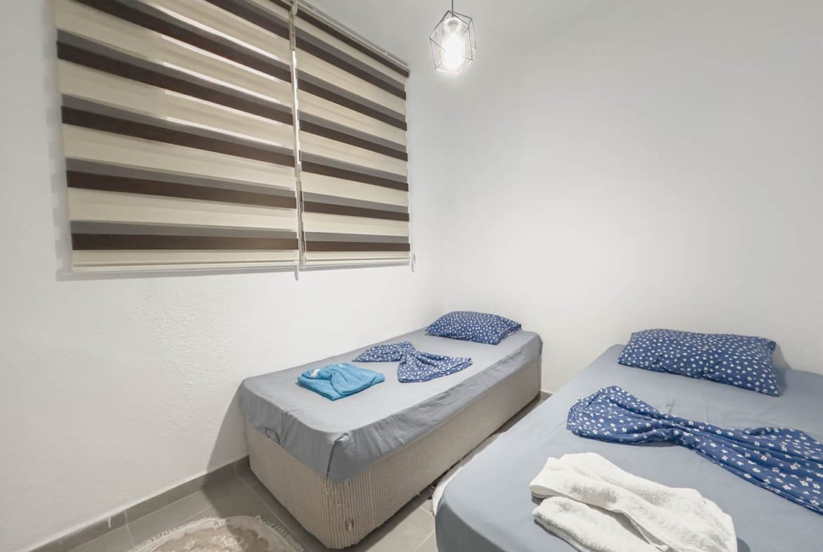 Marmaris Armutalanda 1+1 Eşyalı Kiralık Bahçe Katı Daire