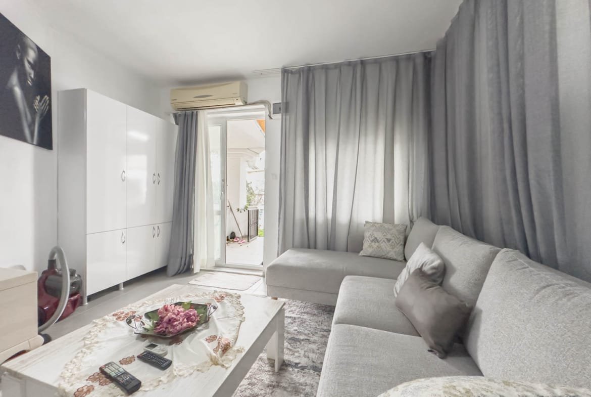 Marmaris Armutalanda 1+1 Eşyalı Kiralık Bahçe Katı Daire