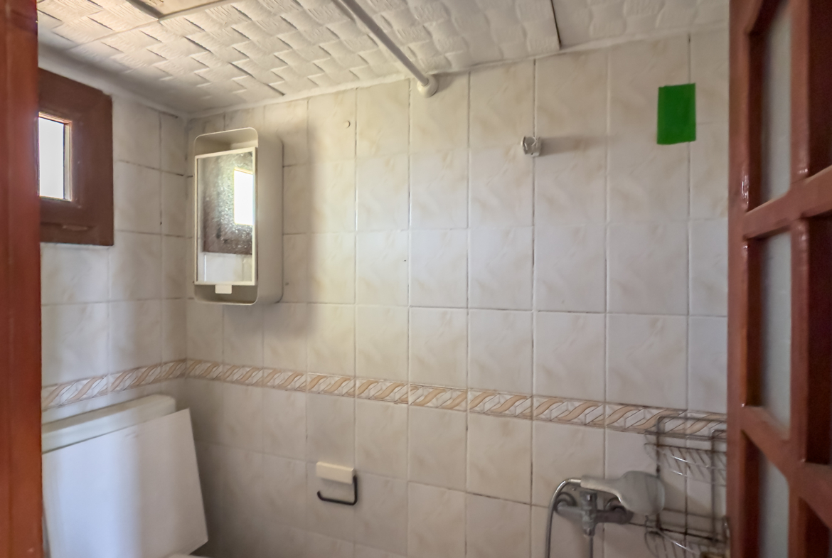 Datça Karaköy’de Deniz Manzaralı Bahçeli 1+1 Kiralık Müstakil Ev