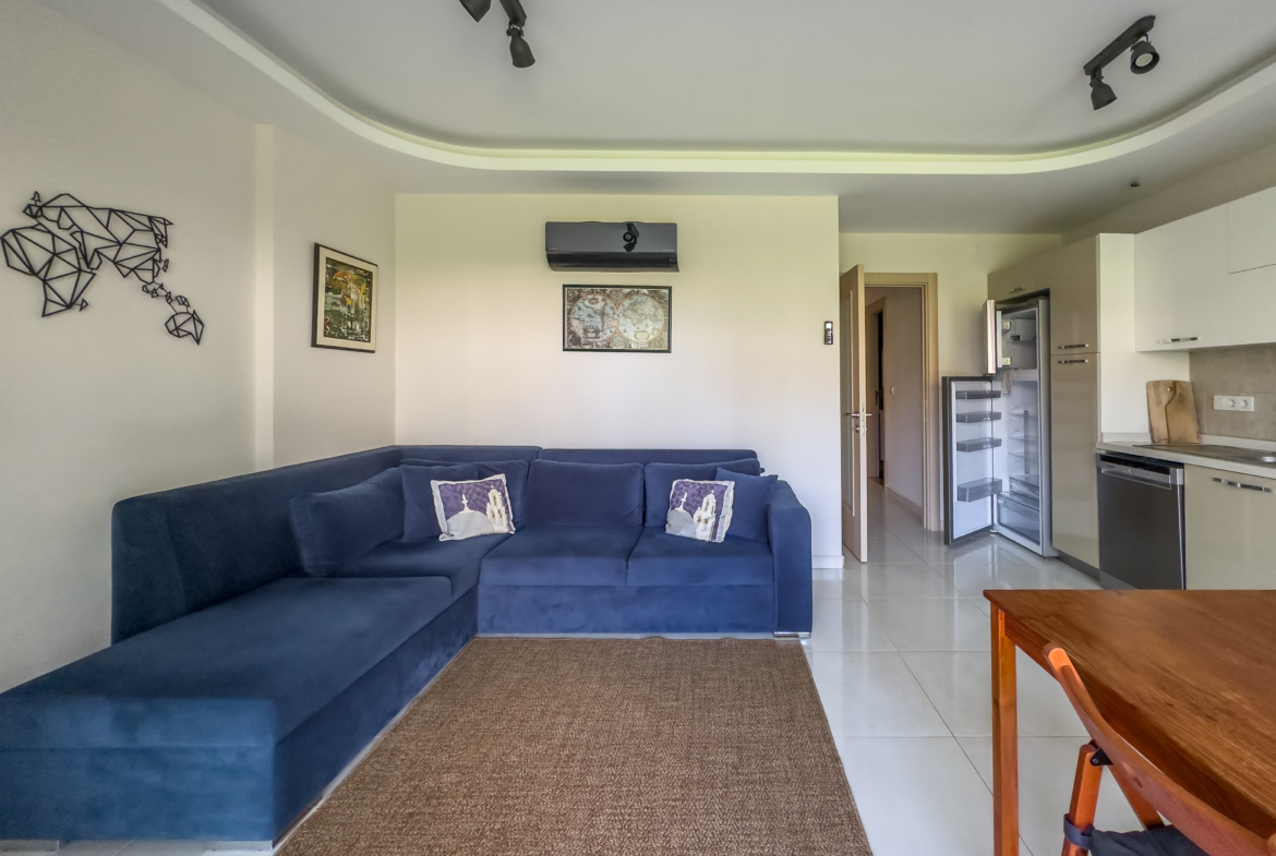 Marmaris Armutalan Havuzlu Sitede Eşyalı Kiralık 2+1 Daire