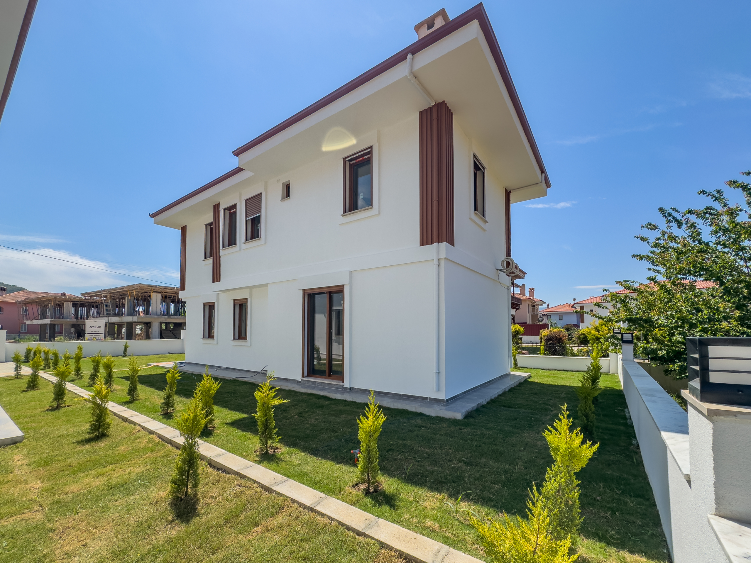 Akyaka Girişinde Gökova Mahallesinde Müstakil 3+1 Satılık Villa