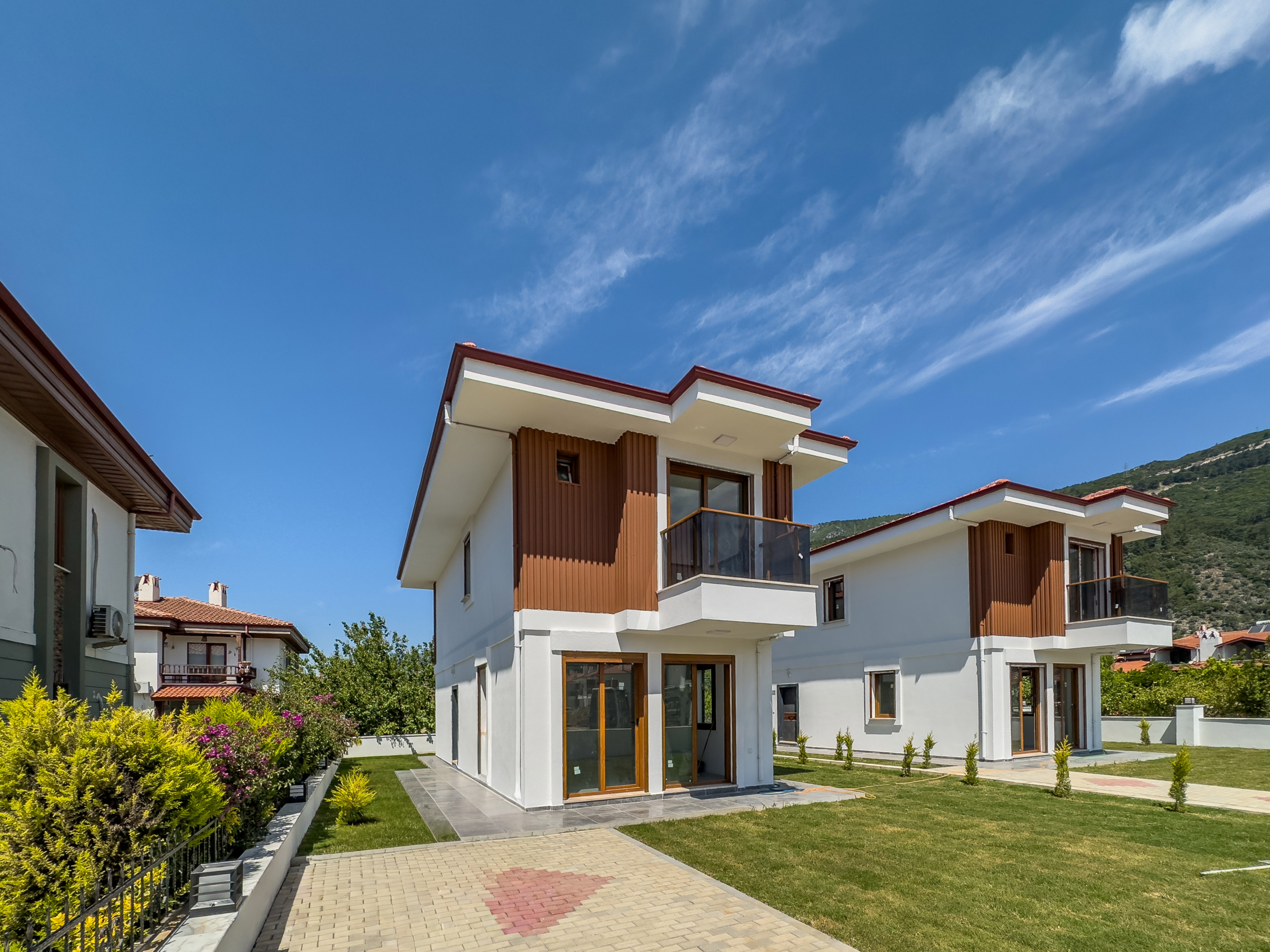 Akyaka Girişinde Gökova Mahallesinde Müstakil 3+1 Satılık Villa