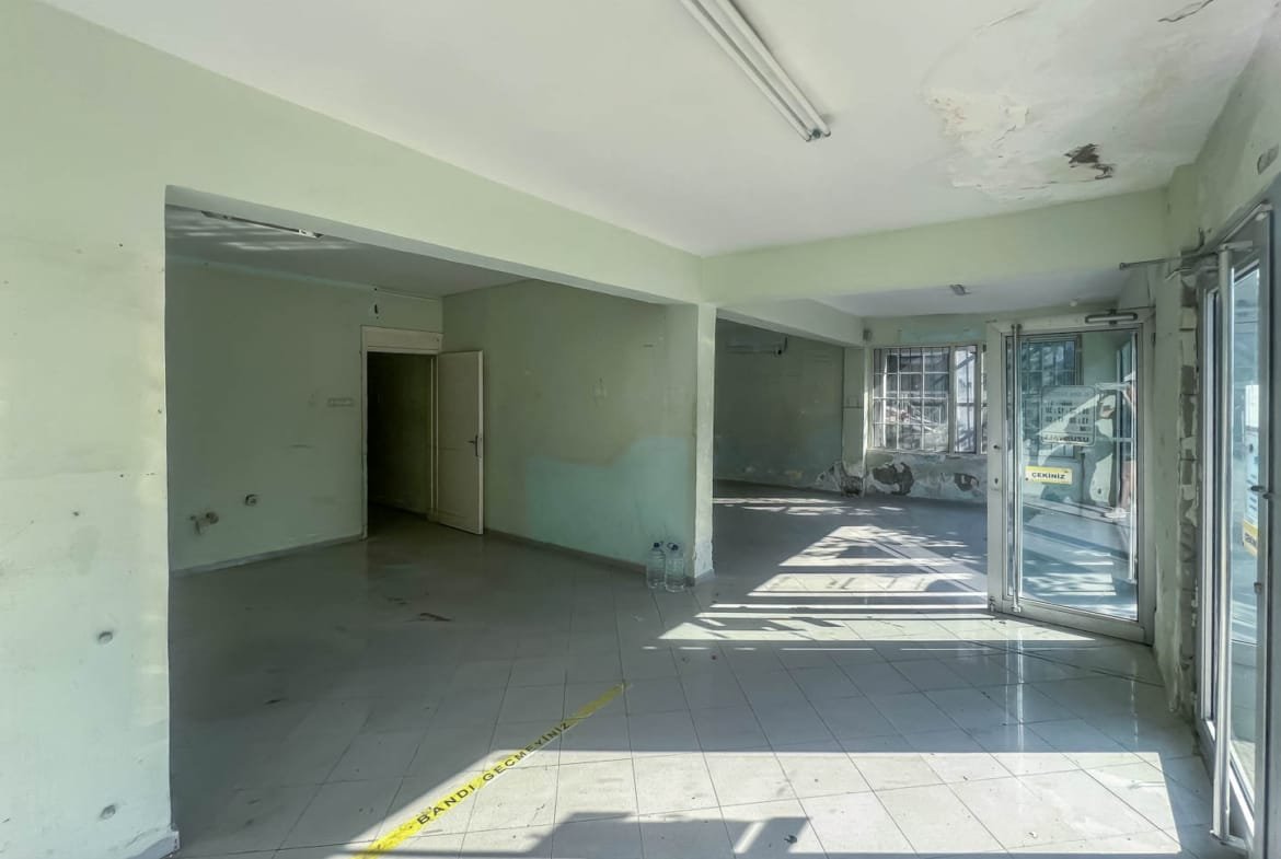 Marmaris Çıldır Mahallesi’nde 140 m² Kiralık Çift Dükkan
