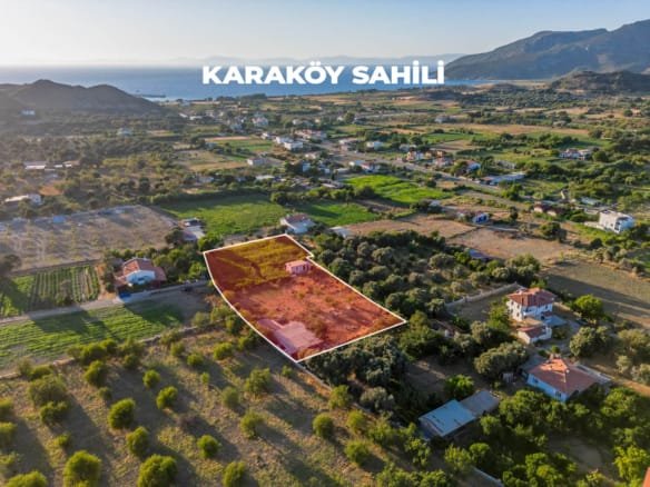 Datça Karaköy’de 3.750 m² Müstakil Tapulu Satılık Arazi